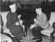 The Mufti of Jerusalem meets Adolf Hitler in wartime Berlin.