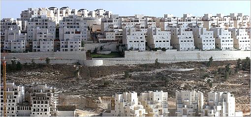 The Israeli neighborhood of Har Homa