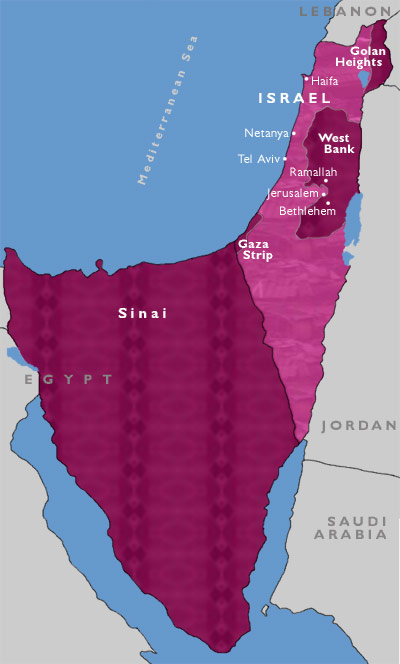 The West Bank was divided into three separate zones in 1995