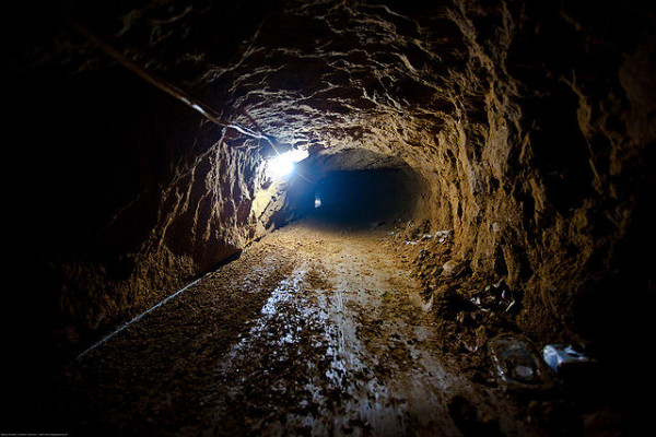 Smuggling tunnel from Gaza to Sinai