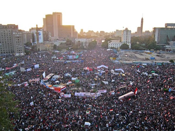Tahrir Square in January 2011