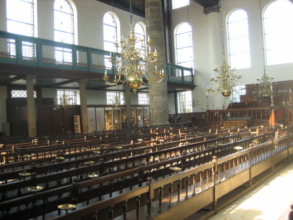 Interior of Portuguese Synagogue