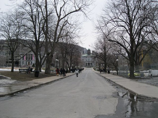 The campus of McGill University