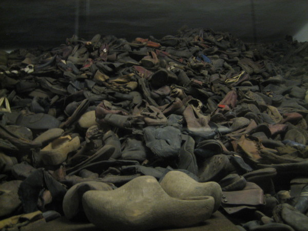 A mound of shoes