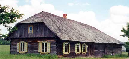 A 19th century tavern in the Polish countryside