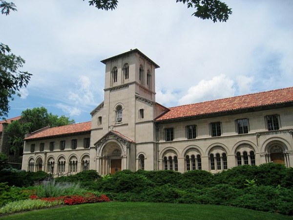 The campus of Oberlin College in Ohio