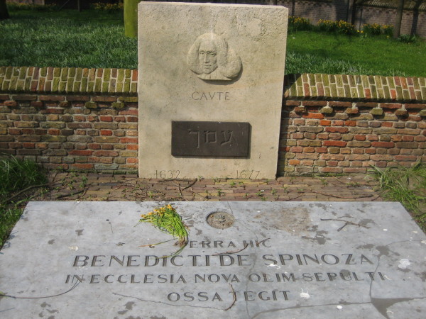 Spinoza's grave