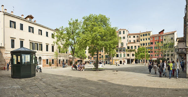 The former ghetto in Venice