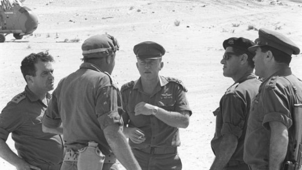 Yitzhak Rabin during the Six Day War