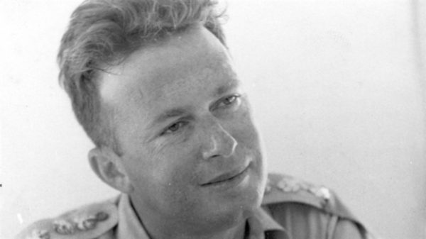 The young Yitzhak Rabin