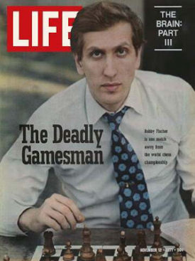 Bobby Fischer made the cover of Life magazine in 1972