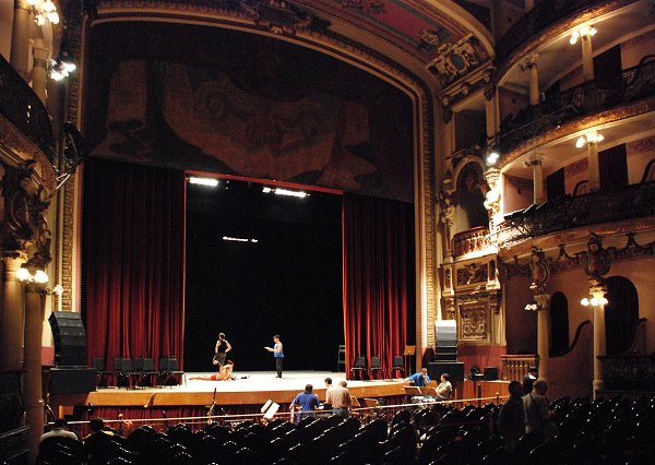 Interior of Teatro Amazonas