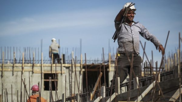 Palestinian workers in Israel