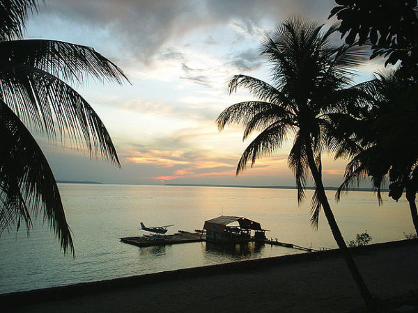 Beach on the Rio Negro River