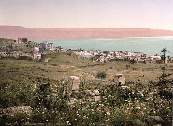 Sea of Galilee from Tiberias, 1900
