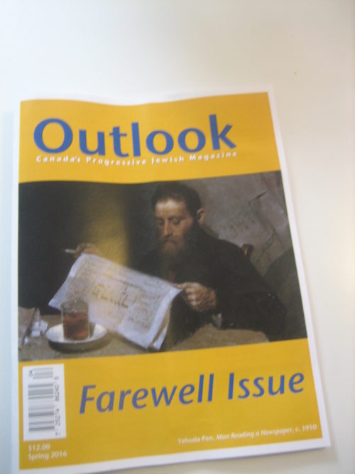 The cover of the final edition of Outlook