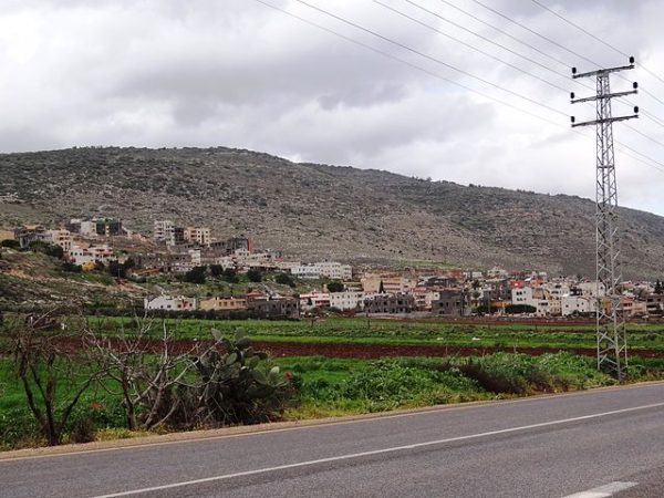 The Israeli Arab town of Kfar Manda, in the lower Galilee