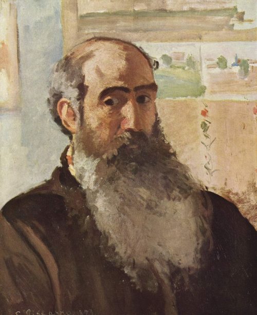 Self-portrait of Camille Pissarro