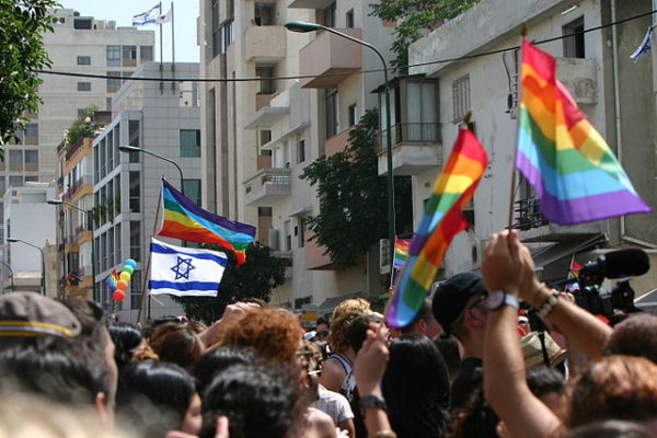 Gay pride parade in Tel Aviv