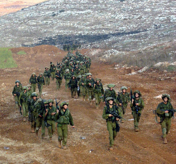 Israeli troops return from Lebanon, August 2006