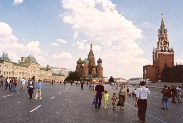 Red Square in Moscow, the center of Communism until the collapse of the Soviet Union