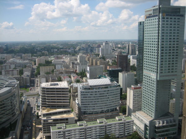 Warsaw, the capital of Poland