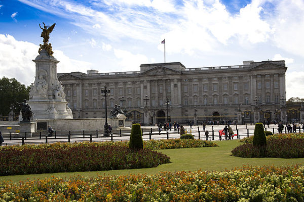 Buckingham Palace in London