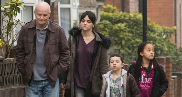 Dave Johns and Hayley Squires in I, Daniel Blake