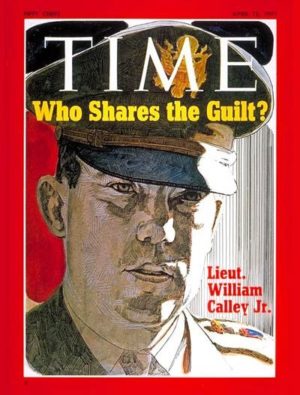 William Calley on the cover of Time