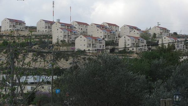 A Jewish settlement in the West Bank