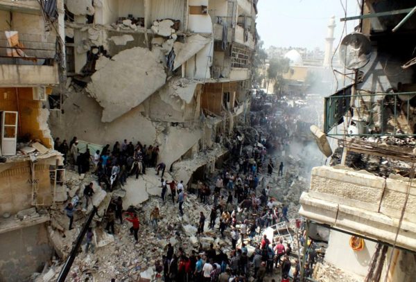 Property destruction in Syria