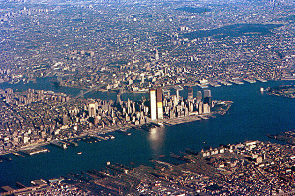 The World Trade Center in Manhattan