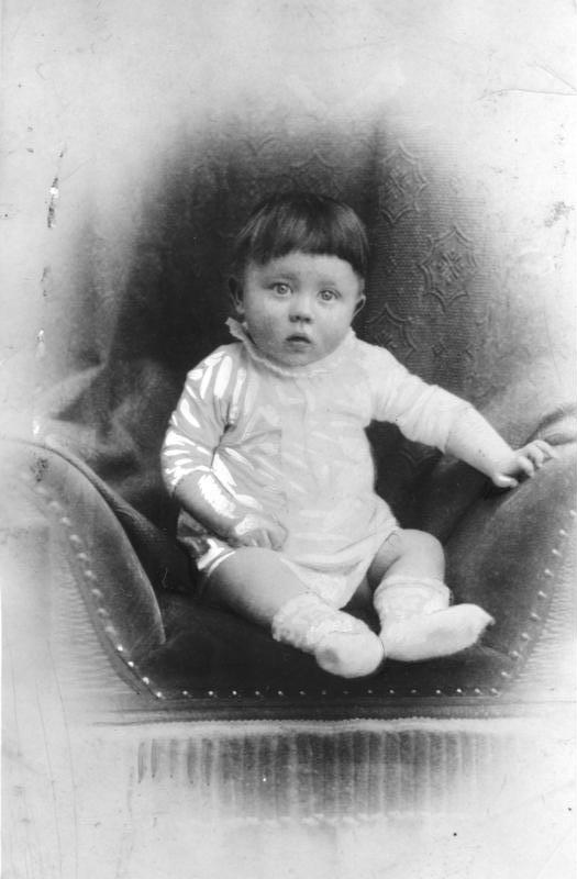 Adolf Hitler as an infant