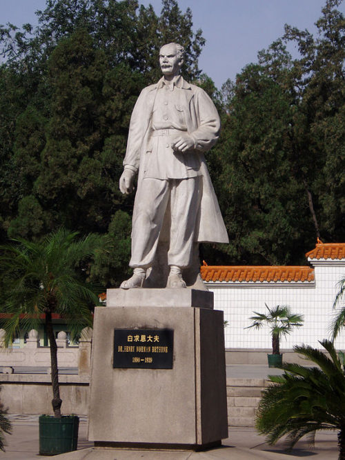 Statue of Norman Bethune in China