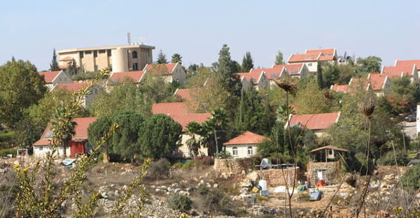 Ofra, a Jewish settlement in the West Bank
