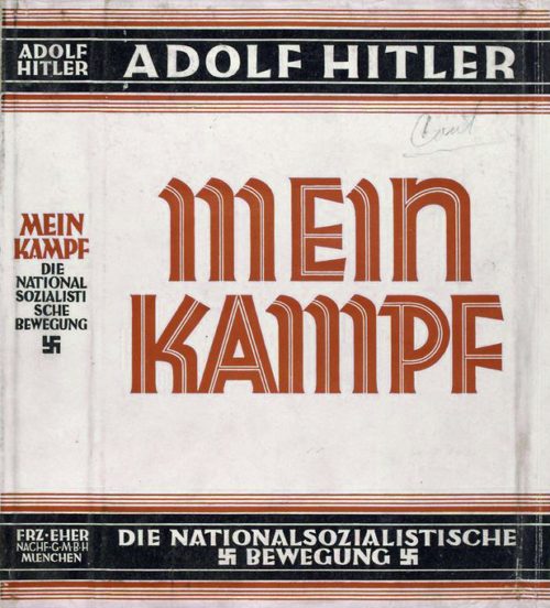 The first edition of Mein Kampf