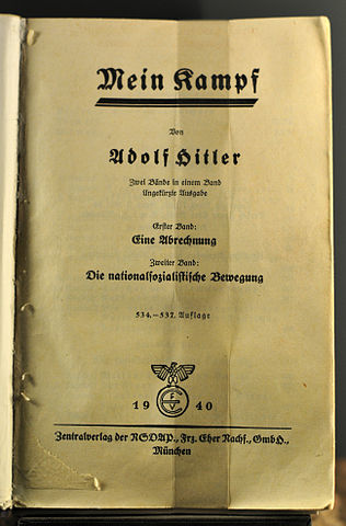 The 1940 edition of Mein Kaampf
