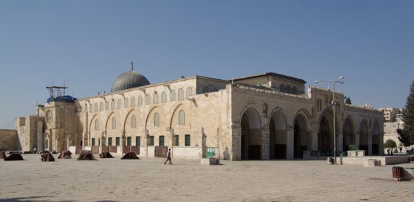 The Al Aqsa mosque in East Jerusalem